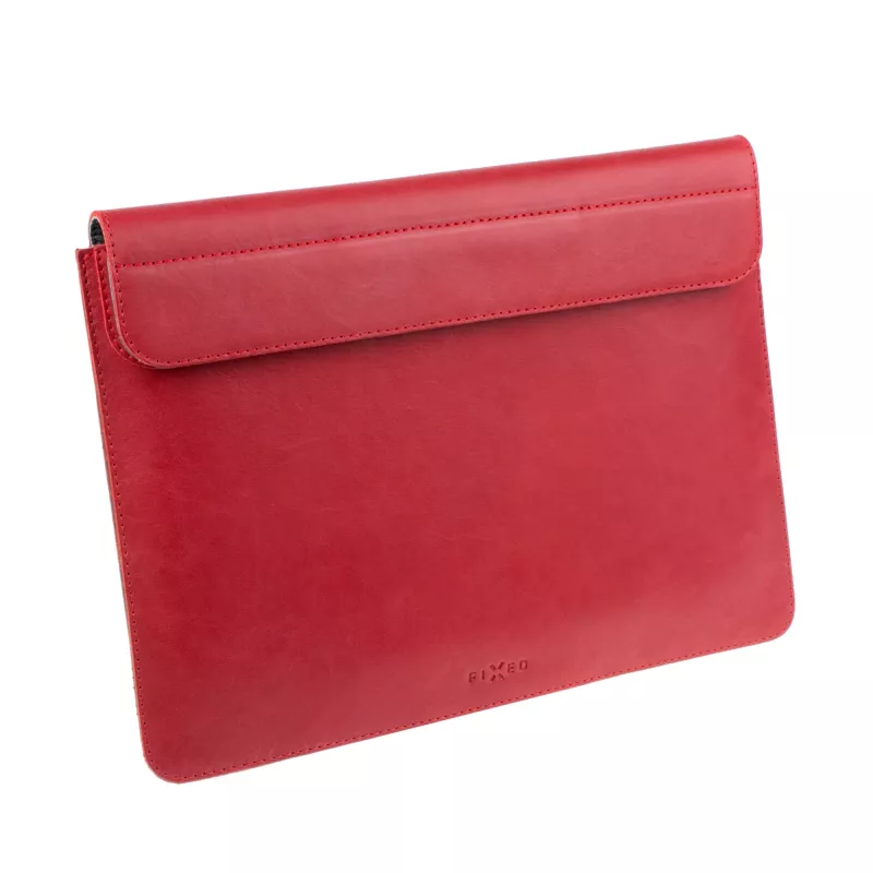 FIXED Oxford FIXOX2-PRO14-RD Lederhülle für Apple MacBook Pro 14 (2021/2023/2024), rot