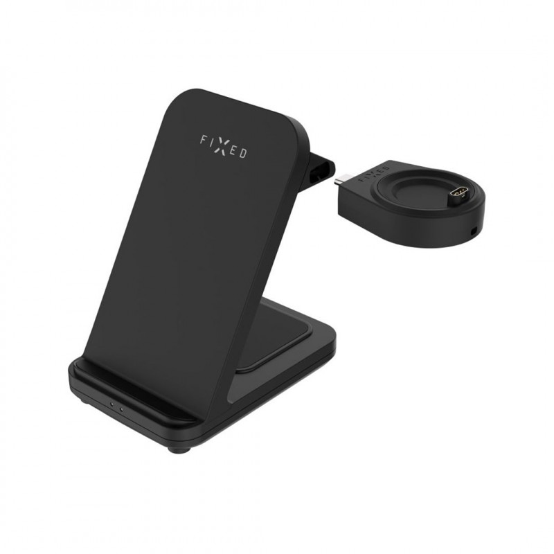 Fixed Powerstation for Garmin 3-in-1-Ladegerät, kabellos, Qi, 18 W, schwarz