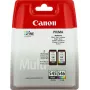 Canon PG-545 / CL-546 Tintenpatronen-Multipack 8287B006, Schwarz + Farbe (Cyan, Magenta, Gelb) (2 Stück)