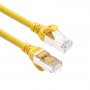 ACT FC2802 S/FTP CAT6A Patchkabel, 2 m, TPE, ultraflexibel, mit Rastnasenschutz, RJ45, gelb