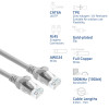 ACT FC1005 Ultra-Flex-Patchkabel, U/UTP CAT6A, TPE, Snagless-RJ45, 5 m, grau