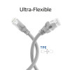 ACT FC1005 Ultra-Flex-Patchkabel, U/UTP CAT6A, TPE, Snagless-RJ45, 5 m, grau