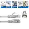 ACT FC1005 Ultra-Flex-Patchkabel, U/UTP CAT6A, TPE, Snagless-RJ45, 5 m, grau