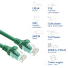 ACT FC1715 U/UTP CAT6A TPE ultraflexibles Patchkabel mit RJ45-Steckern, 15 m, grün