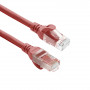 ACT FC1501 U/UTP CAT6A Ultra-Flex-Patchkabel, TPE, snagless, RJ45, 1 m, rot