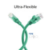ACT FC1752 U/UTP CAT6A Patchkabel, TPE, ultraflexibel, RJ45, 0,25 m, grün