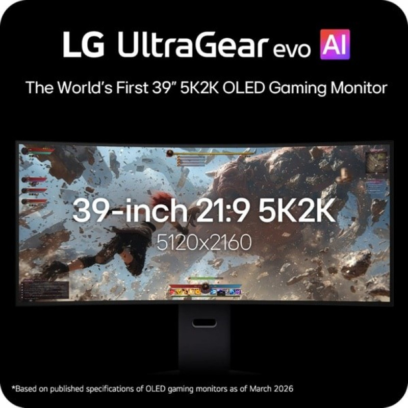 LG UltraGear evo GX9 Tandem OLED 39GX950B-B Monitor