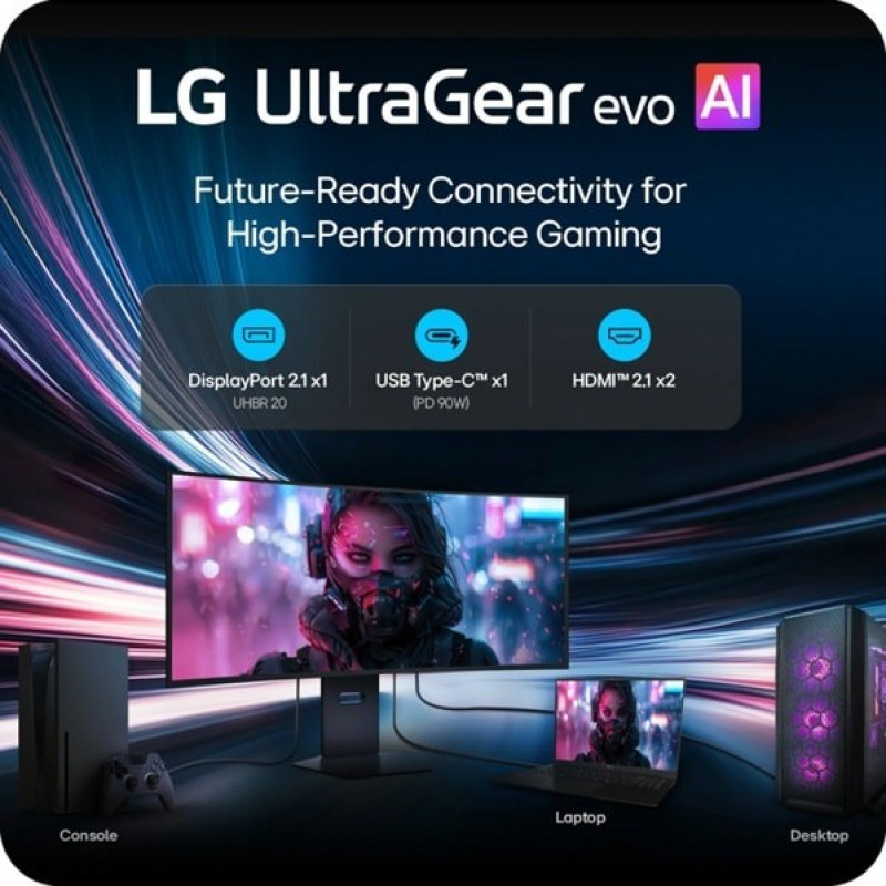LG UltraGear evo GX9 Tandem OLED 39GX950B-B Monitor