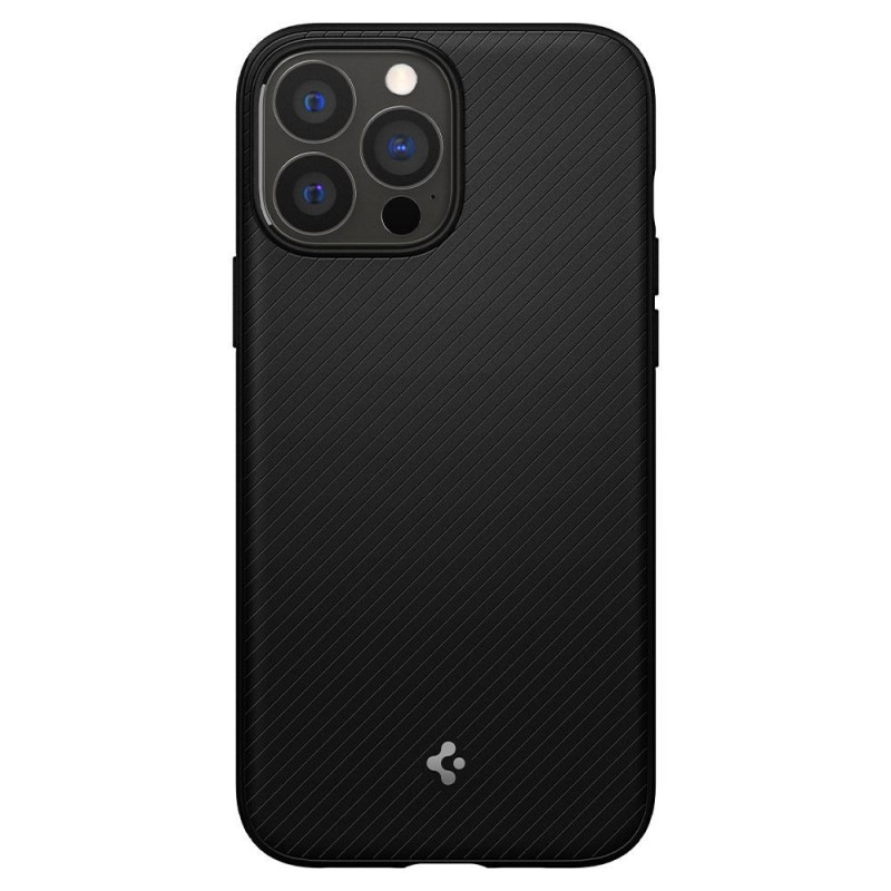 Spigen Mag Armor SPN1735BLK Hülle für Apple iPhone 13 Pro, MagSafe, matt schwarz