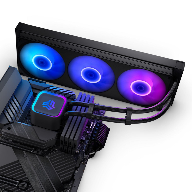 Phanteks Glacier One 360S25 SE DRGB AIO Flüssigkeits-CPU-Kühler, schwarz