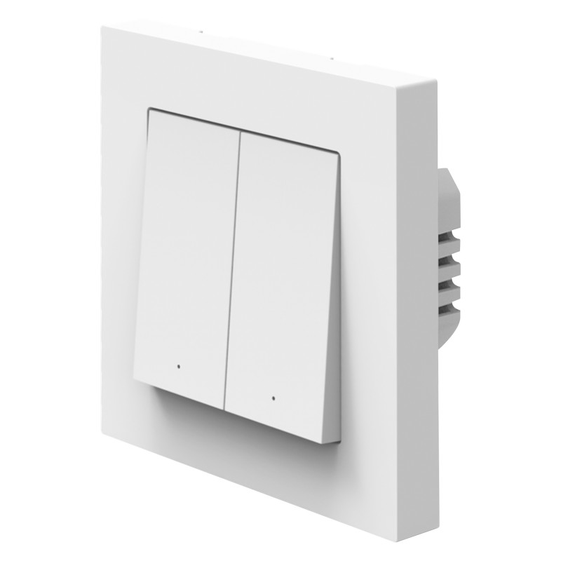 Osram SMART+ MATTER smarter Wandschalter, 2-Kanal, weiß