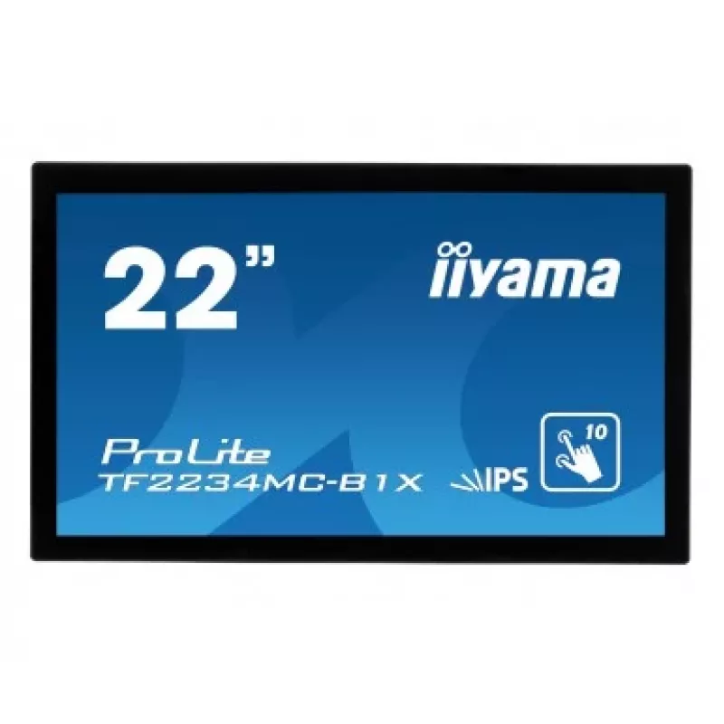 iiyama TF2234MC-B1X 21,5″ (55,9 cm) Multitouch-Monitor, 16:9, DVI