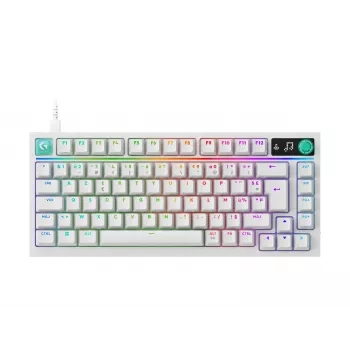 Logitech G316 X 75 Tastatur, 920-014315, weiß, FR