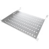 Alantec SA-P-19-1U-550-4-S fester Fachboden, 19″ 1U, Tiefe 550 mm, grau