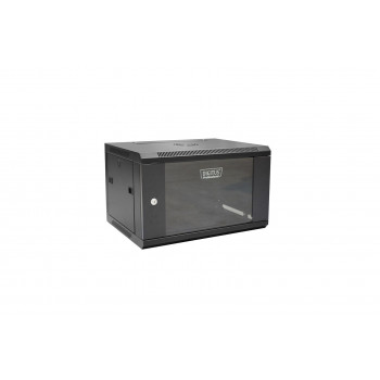 Digitus DN-W19 06U/450/B 6U Wandschrank, schwarz