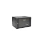 Digitus DN-W19 06U/450/B 6U Wandschrank, schwarz