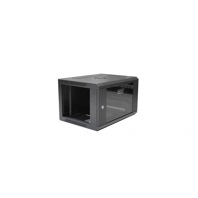 Digitus DN-W19 06U/450/B 6U Wandschrank, schwarz