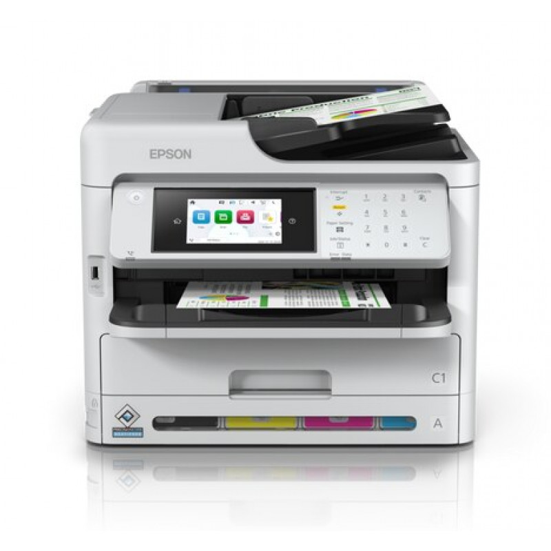 Epson WorkForce Pro WF-C5890DWF Tintenstrahl-Multifunktionsdrucker, A4, 34 ppm, USB, LAN, Wi-Fi