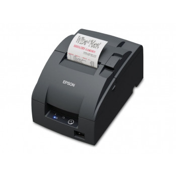 Epson TM-U220IIB (142A0) Matrix-Belegdrucker, USB 2.0, LAN, dunkelgrau