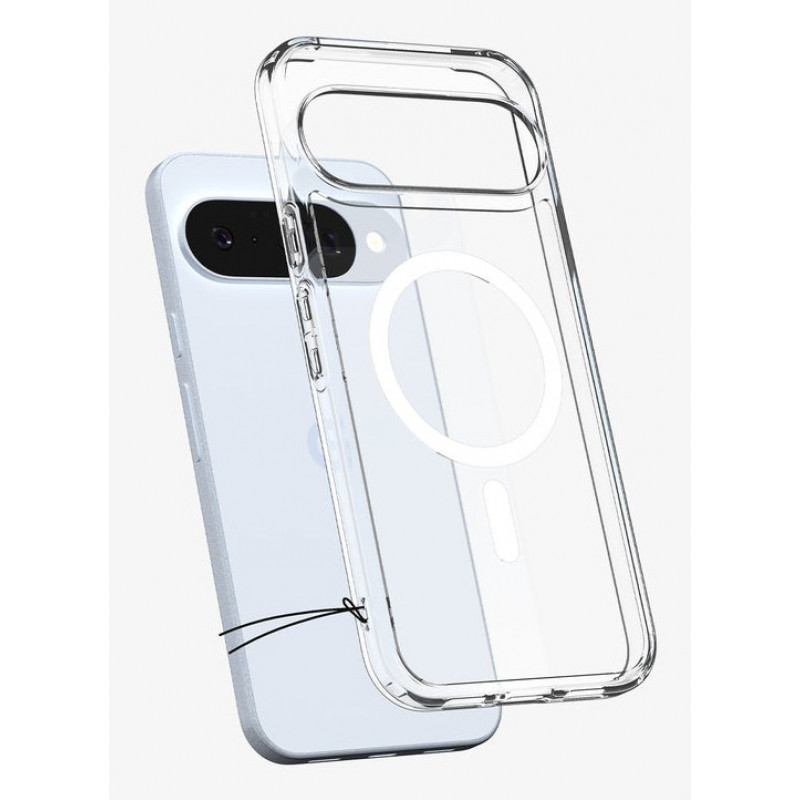 Spigen Ultra Hybrid MagSafe Hülle für Google Pixel 10 Pro / Pixel 10, klar weiß