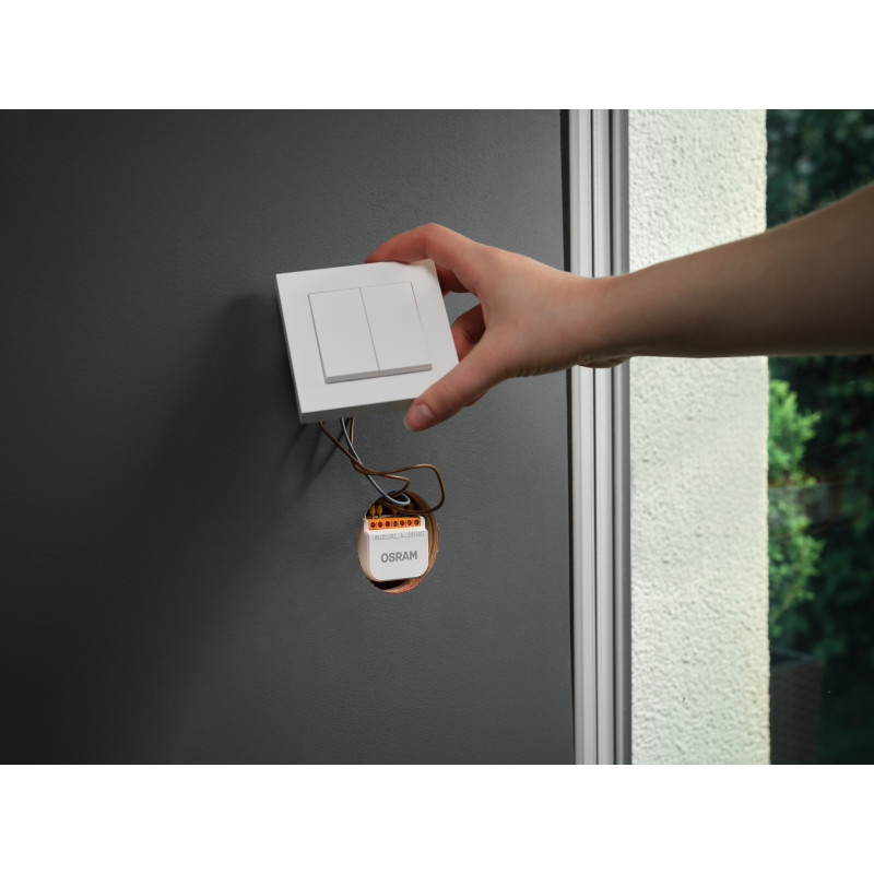 Osram SMART+ WiFi Schaltmodul, 2 Kanäle, weiß