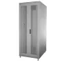IT-BUDGET 19-Zoll-Netzwerkschrank SRK 90ITB19SRK4268DTG, Komplettset, 42 HE, 600x800 mm, lichtgrau, Flatpack