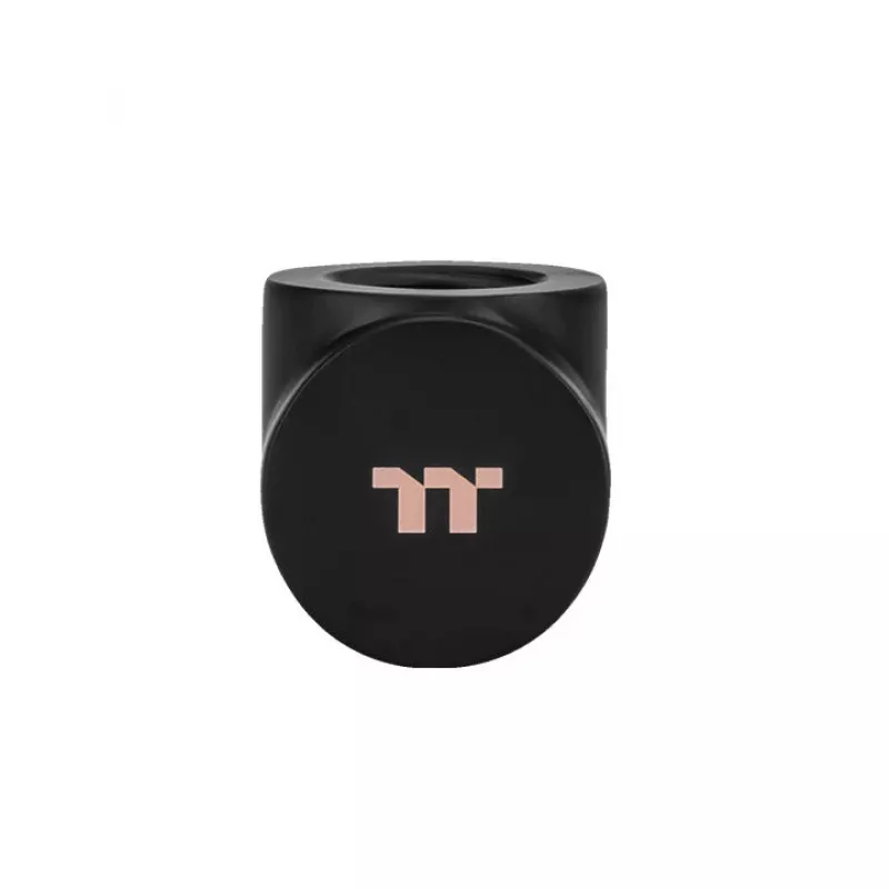 Thermaltake Pacific SF 90 Degree Adapter CL-W396-CU00MK-A, DIY-LCS-Anschluss, mattschwarz