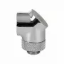Thermaltake Pacific G1/4 90-Grad-Adapter, Chrom