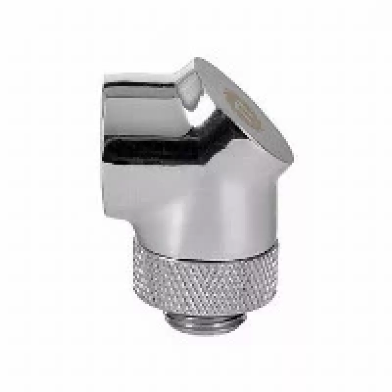 Thermaltake Pacific G1/4 90-Grad-Adapter, Chrom