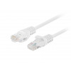 Lanberg PCU5-20CC-0050-W CAT.5E UTP Patchkabel, 0,5 m, weiß (10 Stk.)