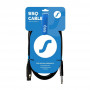 SSQ XLRJS3 Audiokabel, XLR-Buchse – 6,3-mm-Stereo-Klinke, 3 m
