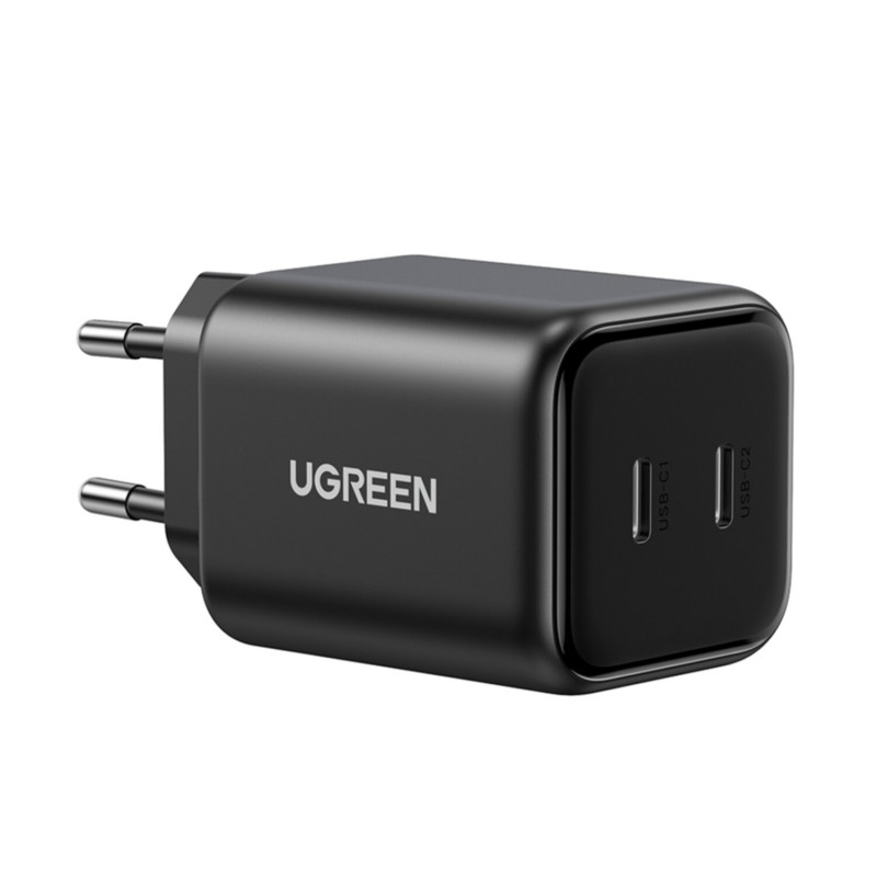 Ugreen X526 Ladegerät 45 W, 2 x USB-C, GaN, schwarz