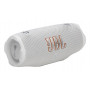 JBL Charge 6 tragbarer Bluetooth-Lautsprecher, weiß