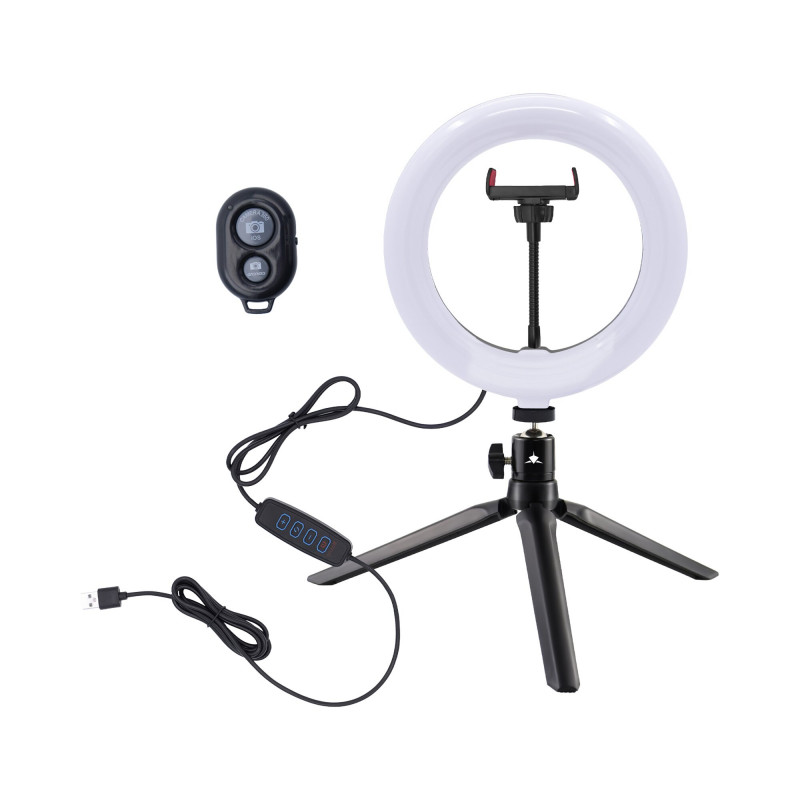 White Shark RL-08 MOONLIGHT-2 LED-Ringleuchte, 21 cm