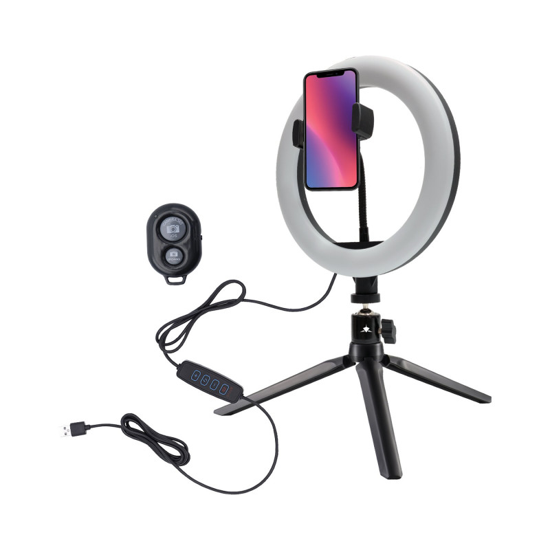 White Shark RL-08 MOONLIGHT-2 LED-Ringleuchte, 21 cm