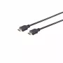 Wentronic 77473-E HDMI-Kabel, 3 m, 3D, Ethernet, 4K 60 Hz, vergoldet