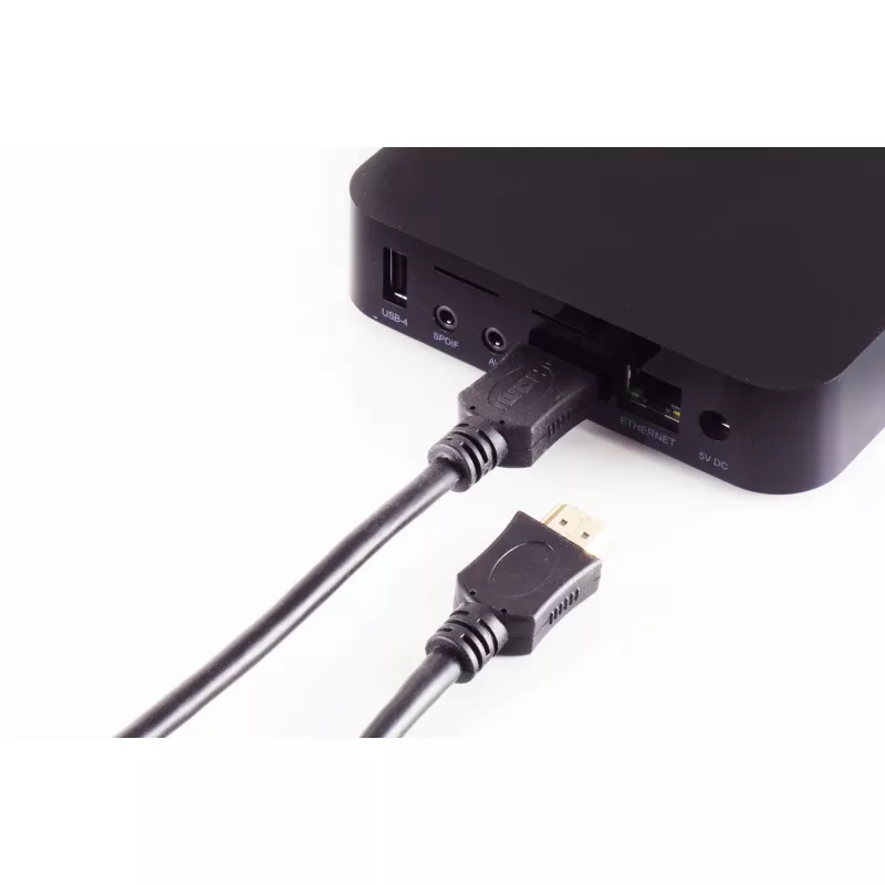 Wentronic 77473-E HDMI-Kabel, 3 m, 3D, Ethernet, 4K 60 Hz, vergoldet
