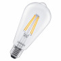 Osram SMART+ MATTER Dimmable Classic Edison 60 827 E27 Smart-Glühbirne, 6 W, Warmweiß, WLAN