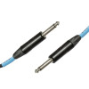 SSQ JMPJMP2 Pro Audiokabel, 6,3-mm-Mono-Klinke auf 6,3-mm-Mono-Klinke mit Neutrik-Steckern, 2 m