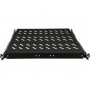 Alantec SA-PW-19-1U-370-4-C 19″ 1U ausziehbarer Einlegeboden für Serverschränke, 370 mm tief, 4 Befestigungspunkte, schwarz