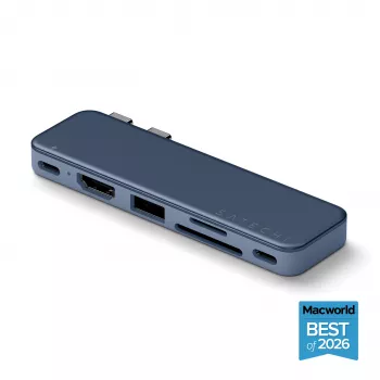 Satechi USB-C Snap Hub ST-HUSNB, Indigo