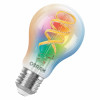 Osram SMART+ MATTER Filament Multicolor Classic A40 Smart-Lampe, E27, 4,8 W, RGBW, Wi-Fi