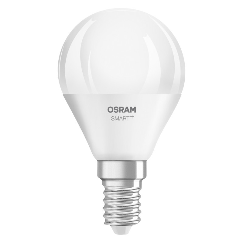Osram SMART+ MATTER Tunable White Classic P40 Smart-Lampe, E14, 4,9 W, Tunable White, Wi-Fi