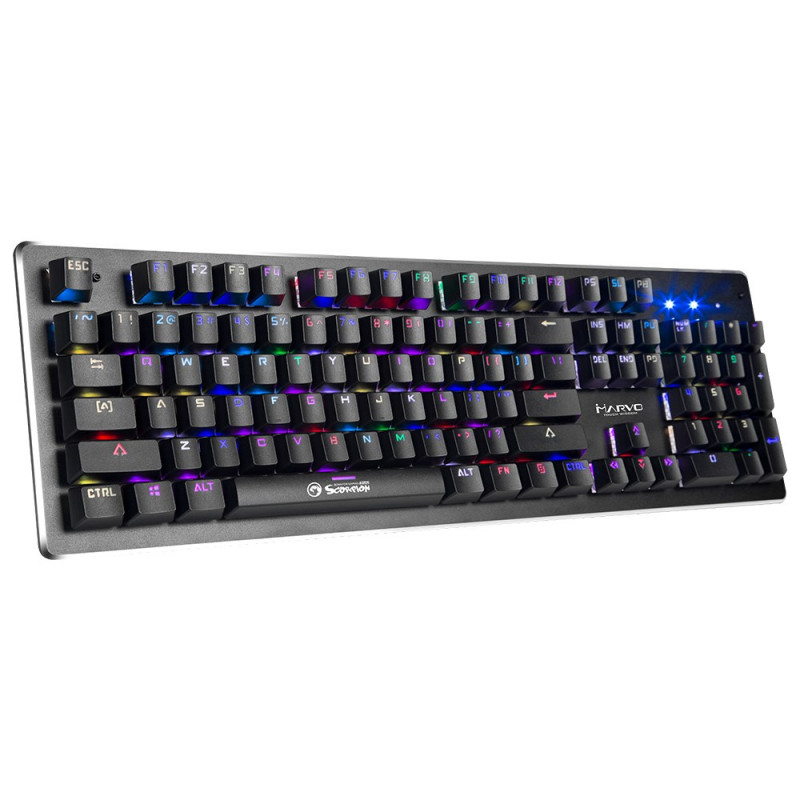Marvo Arma 67 TNT Peach (KG935) mechanische Gaming-Tastatur, kabelgebunden
