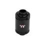 Thermaltake Pacific SF Verlängerungsfitting Male auf Male CL-W391-CU00MK-A, 30 mm, mattschwarz, DIY LCS