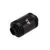 Thermaltake Pacific SF Verlängerungsfitting Male auf Male CL-W391-CU00MK-A, 30 mm, mattschwarz, DIY LCS