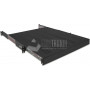 Wirewin SHELF PO 800 BL 19″ 1 HE ausziehbarer Fachboden, bis 35 kg, schwarz