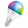 Osram SMART+ MATTER Multicolor Classic P40 Smart-Lampe, E14, 4,9 W, RGBW, WLAN