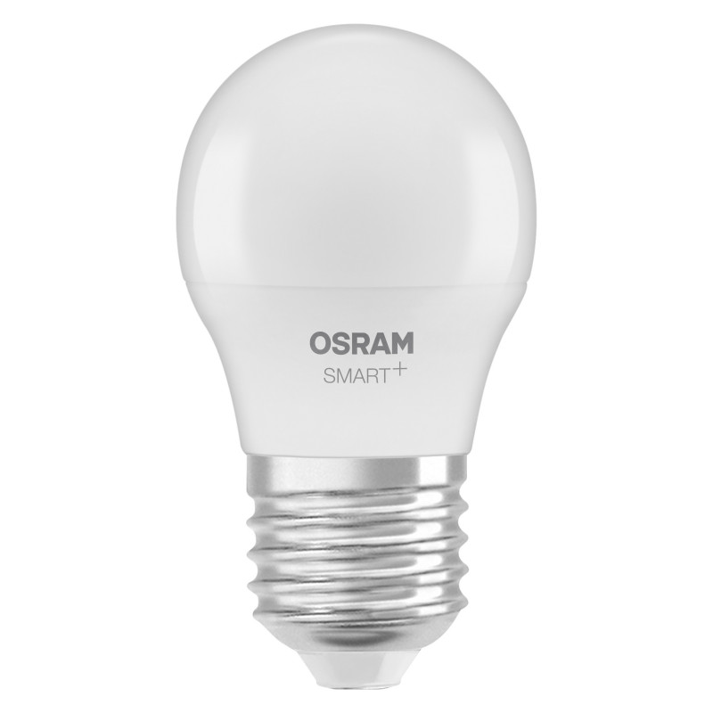 Osram SMART+ MATTER Multicolor Classic P40 Smart-Lampe (1 Stk.), E27, 4,9 W, RGBW, WLAN