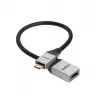 celexon Mini-HDMI-Adapter M/F mit Ethernet, 2.0a/b, 4K, Professional